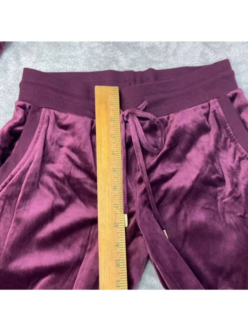 NWT Felina Women's XS Tracksuit Hoodie & Jogger Set Burgundy